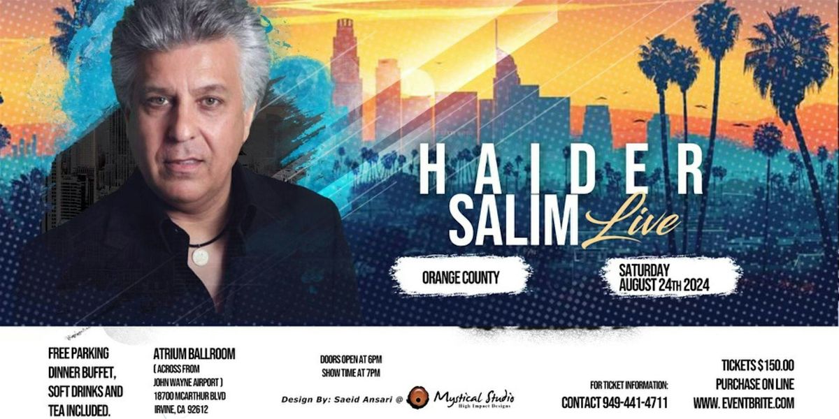 Haidar Salim Live In Orange County