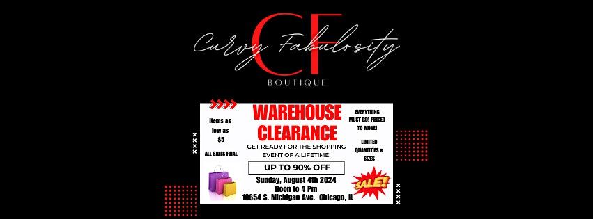 Curvy Fabulosity Boutique Warehouse Sale