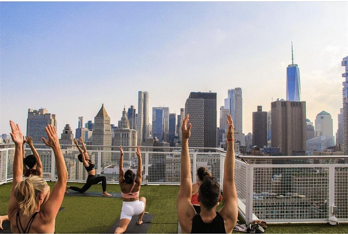 Sunrise Deep Stretch Class + Free Coffee Card x RML @ NOMO Hotel Rooftop