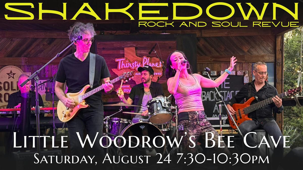 Shakedown Live at Little Woodrows - August