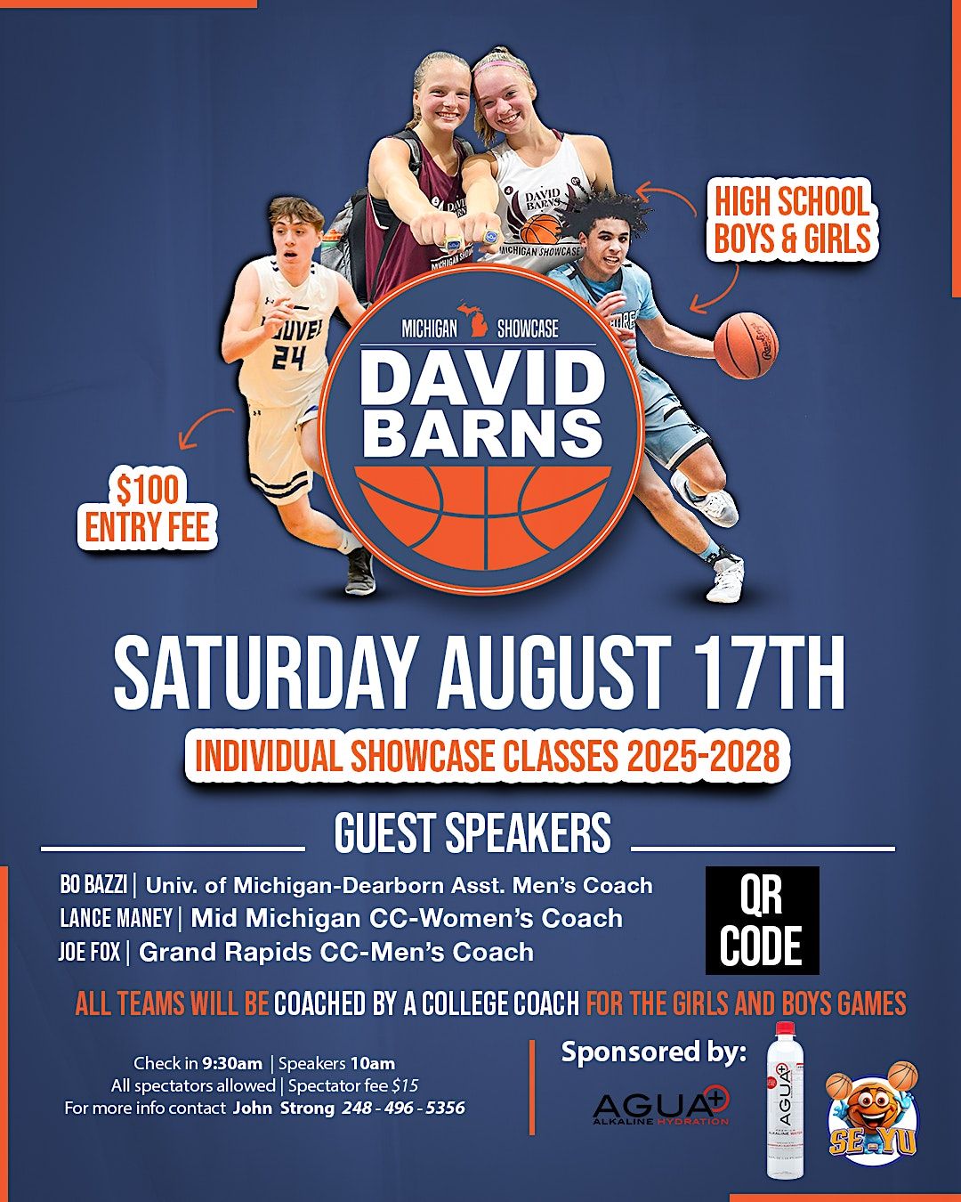 2024 David Barns Michigan HS Basketball Boys & Girls Individual Showcase