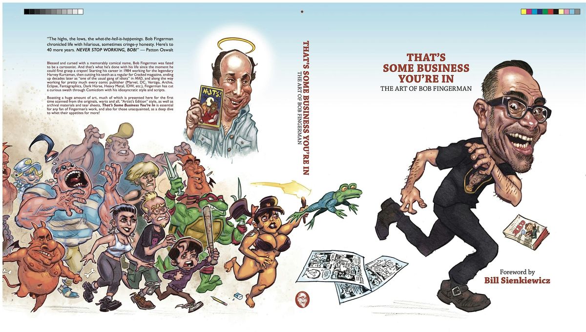 Inside the Cartoonists\u2019 Studio:  Comic Book Artist & Author BOB FINGERMAN