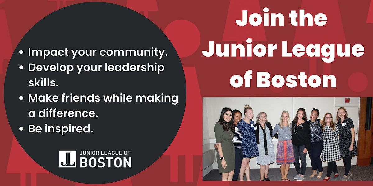 Junior League of Boston Info Session for Women Leaders (In-Person)