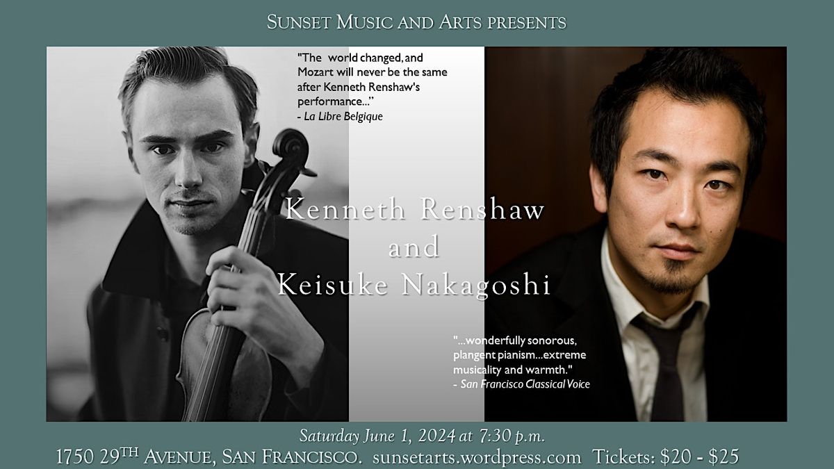 Kenneth Renshaw and Keisuke Nakagoshi  in concert