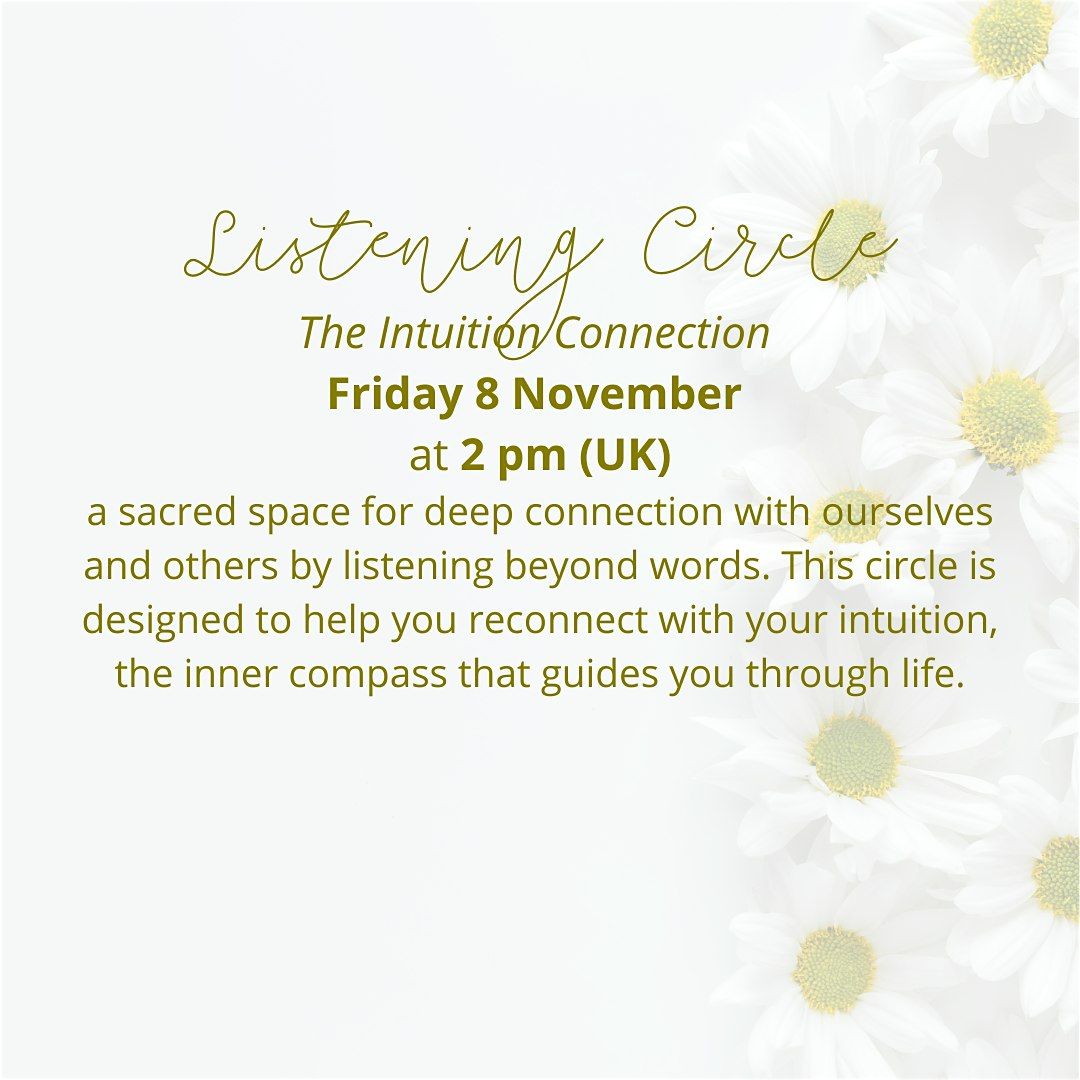 Listening Circle - The Intuition Connection