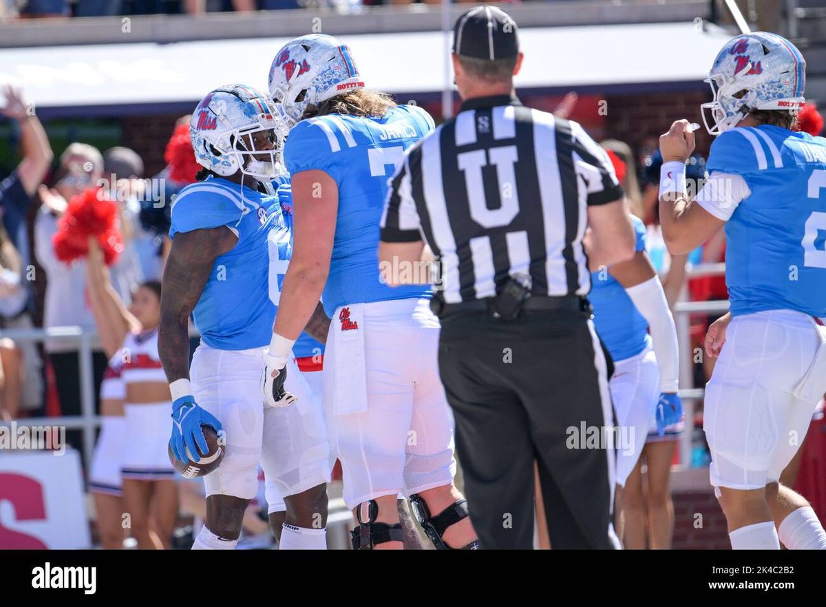 Kentucky Wildcats at #6 Ole Miss Rebels Football