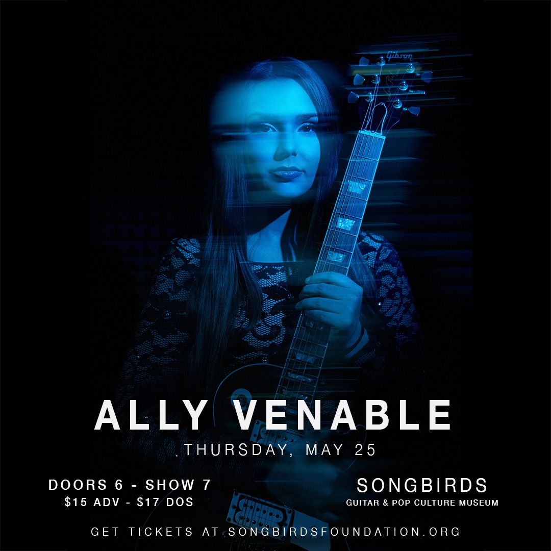 Ally Venable at StageOne at Fairfield Theatre Company