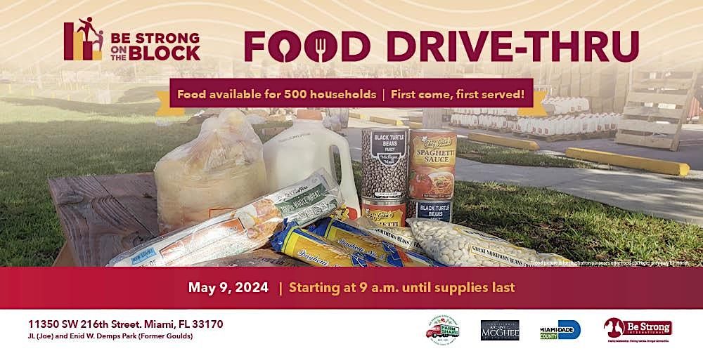 Be Strong International's May Food Drive 2024