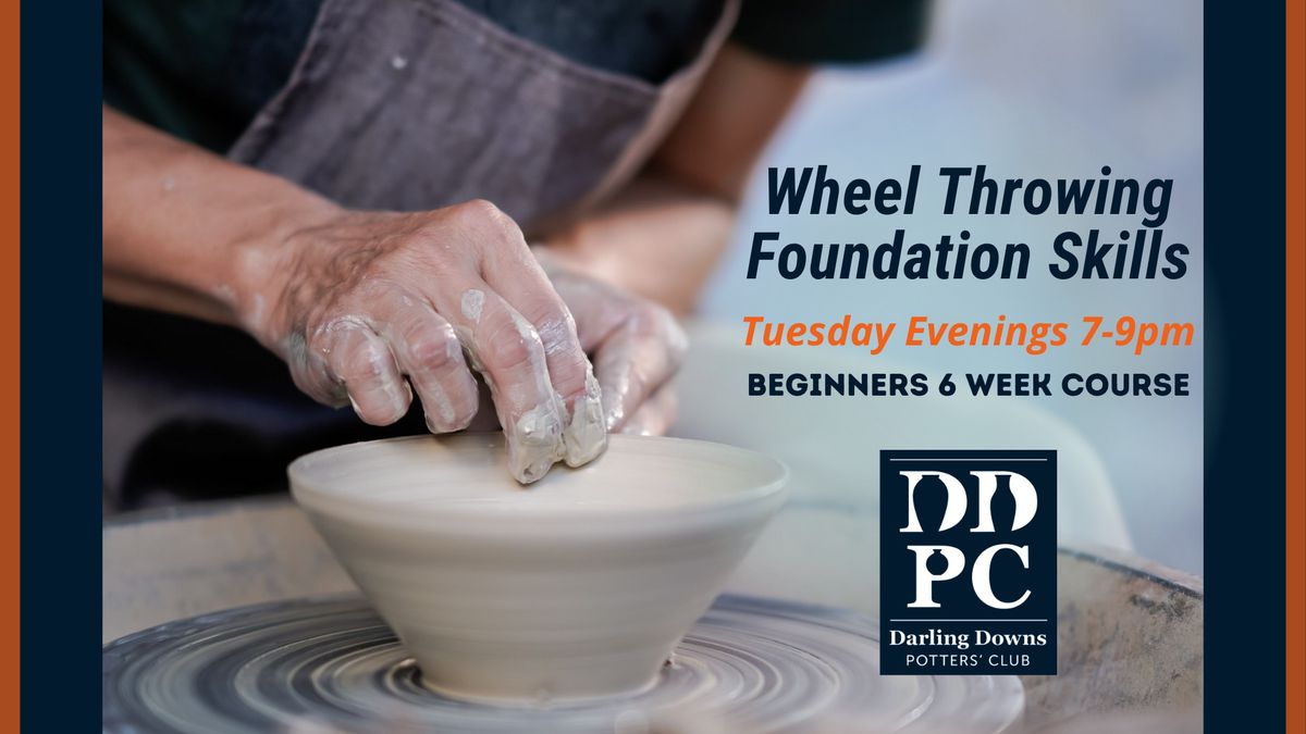 Beginners Pottery Wheel Throwing - Tuesday Evenings - 6 Week Course