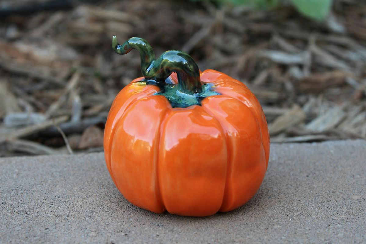 Create Your Own Ceramic Pumpkin