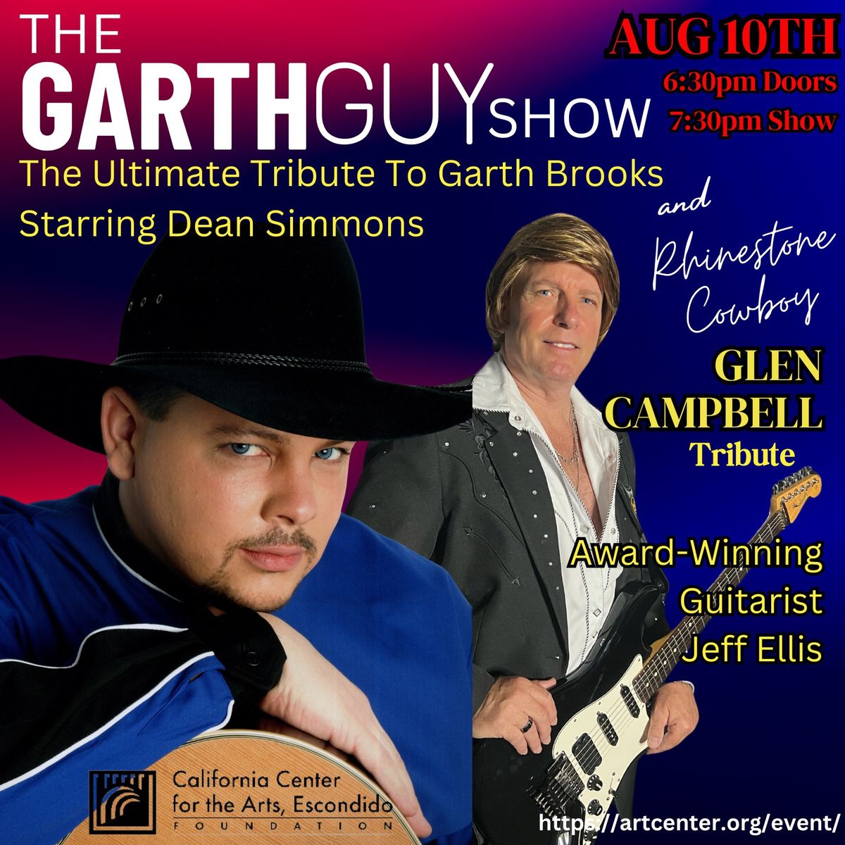 Garth Brooks & Glen Campbell Salute:  The Ultimate Country Country Experience!