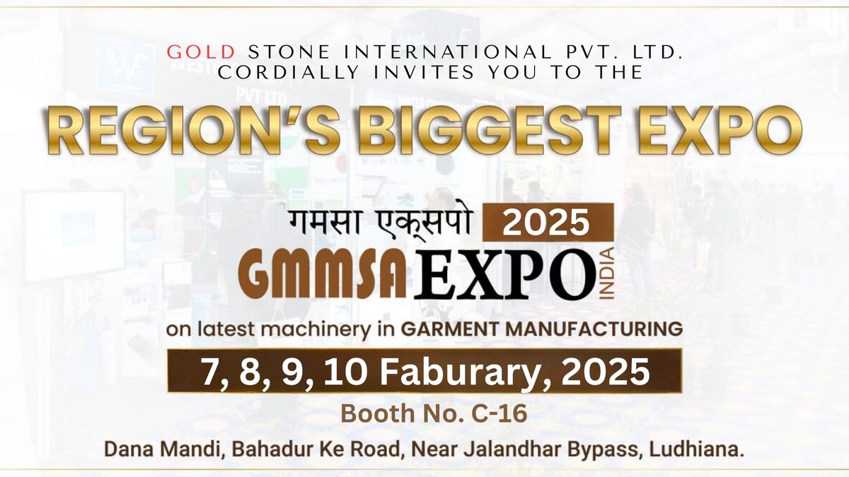 Invitation to GMMSA EXPO INDIA 2025