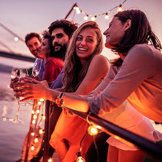 Summer Yacht Party Aboard The Jewel Yacht at Skyport Marina