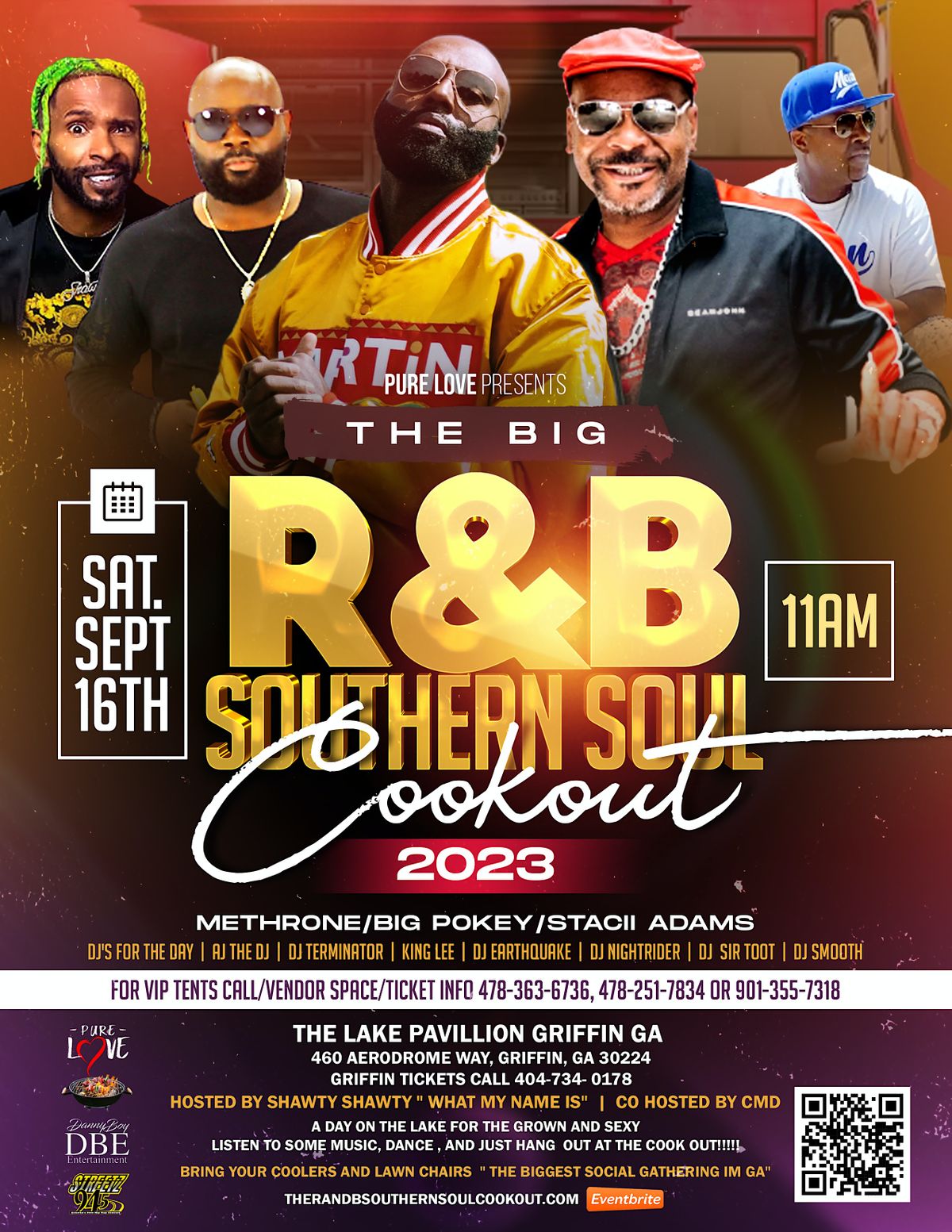 THE BIG SOUTHERN SOUL R & B COOKOUT ON THE LAKE