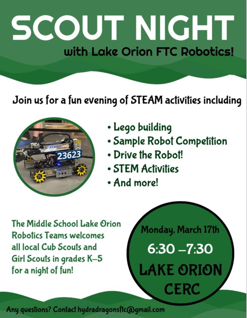 Scout & Robotics Night