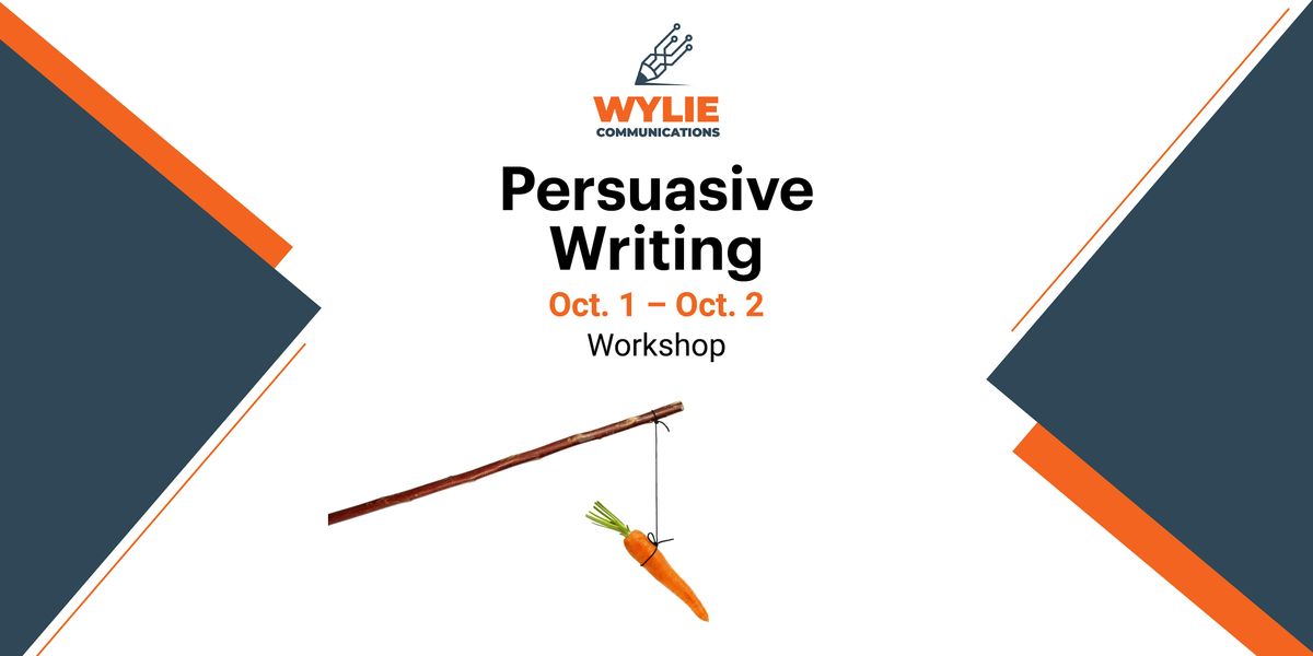 Persuasive writing workshop