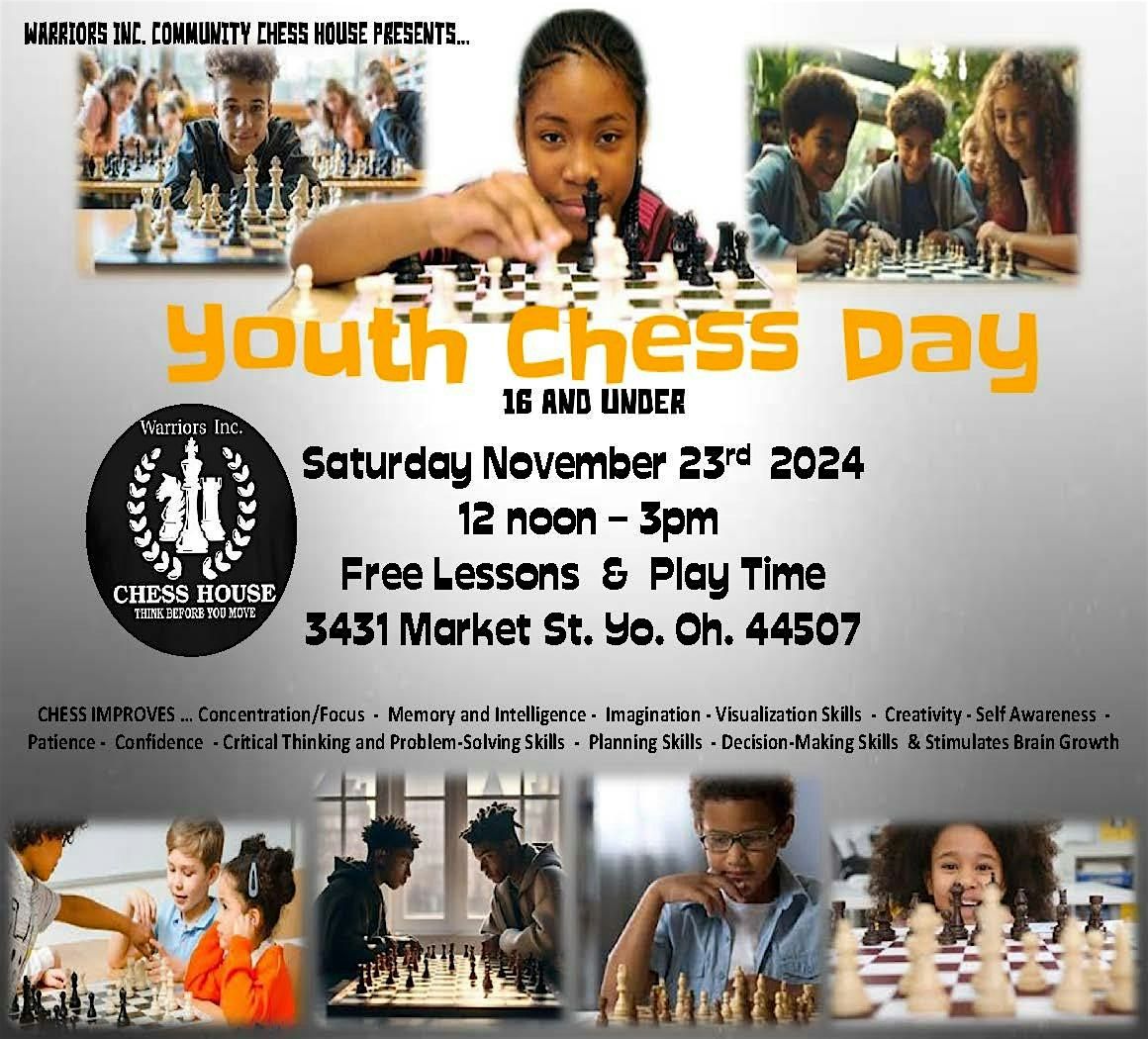 Warriors Inc. Community Chess House Youth Day