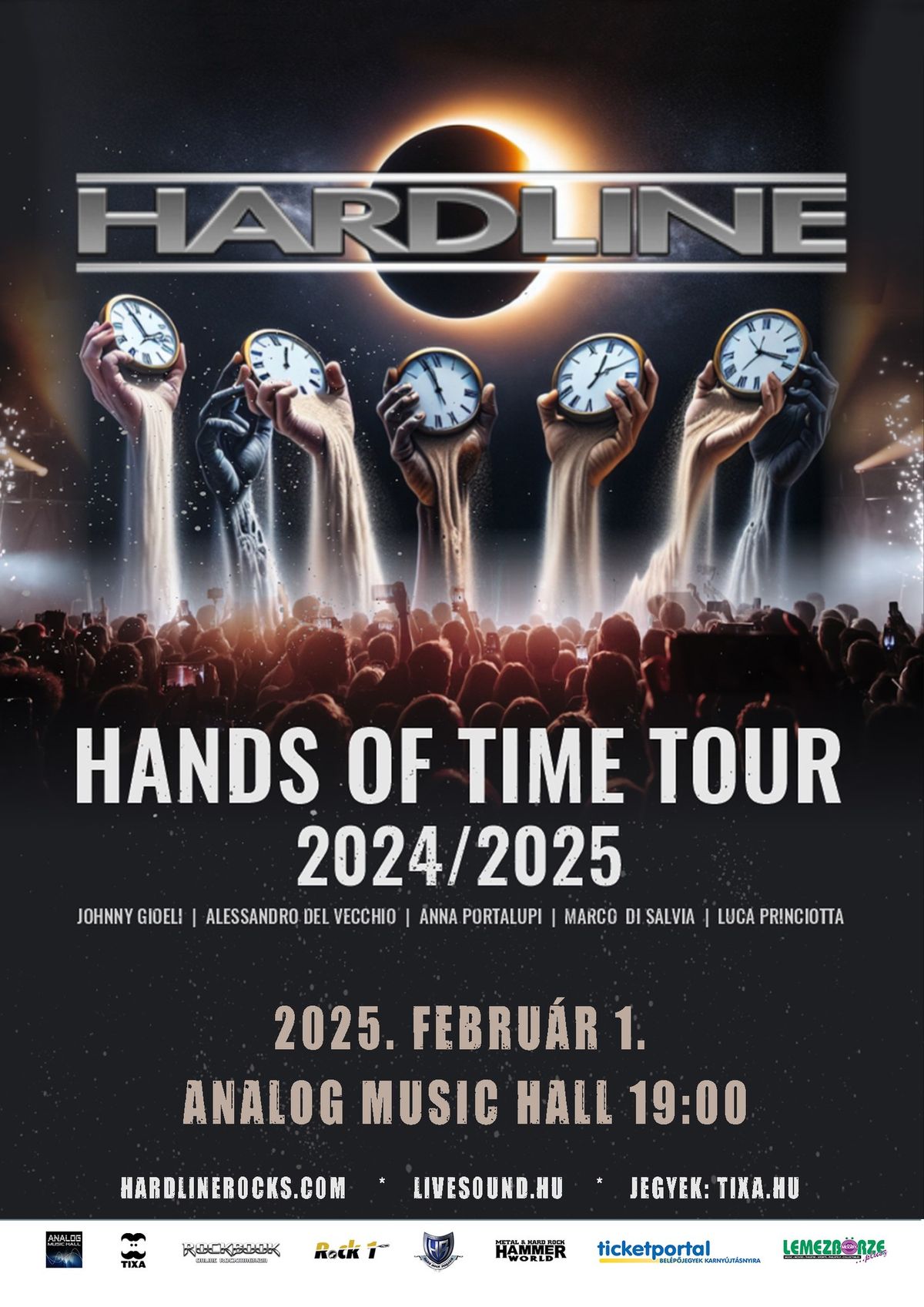 Hardline - Hands Of Time Tour - Budapest