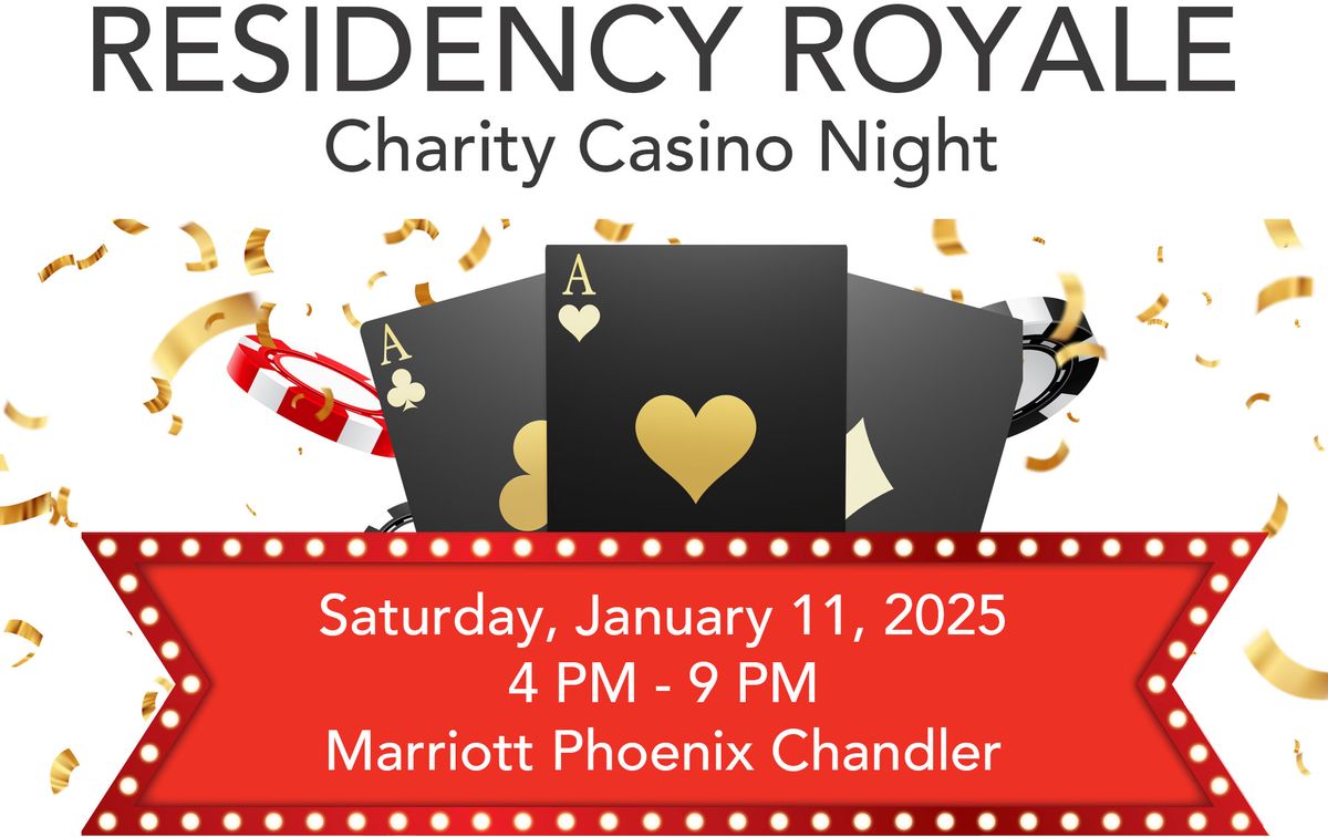 Residency Royale Charity Casino Night