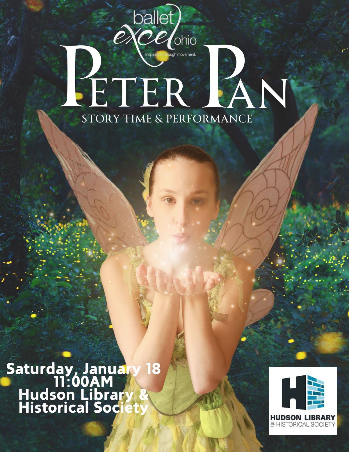 Ballet Excel Ohio presents Peter Pan Story Time