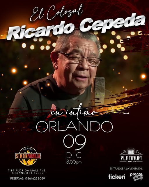 Gaitas - Ricardo Cepeda en Intimo - ORLANDO FL,  DICIEMBRE 09\/12\/2021
