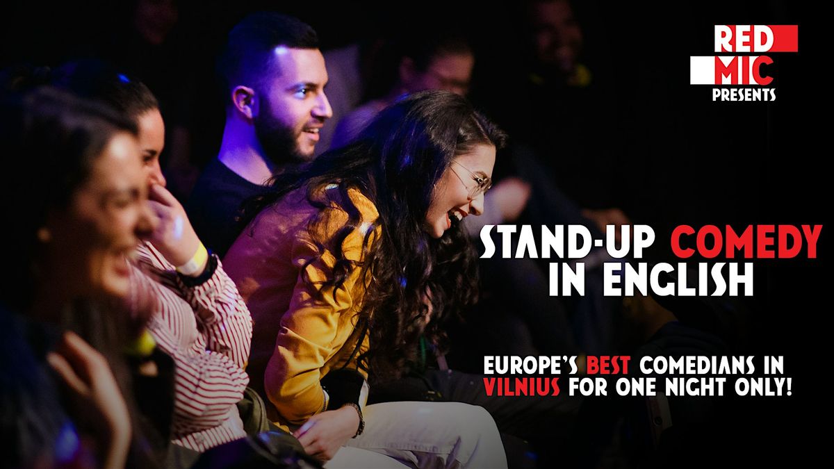 RED MIC - Vilnius - Stand up Comedy in English