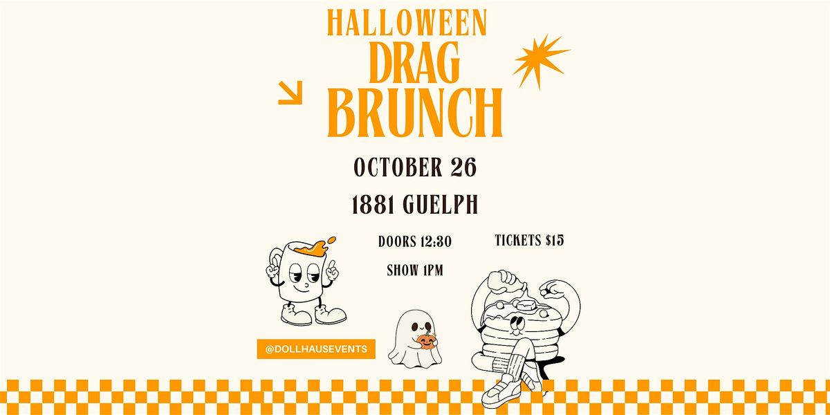 Halloween Drag Brunch at 1881! Hosted by Ultraviolet! With Peach Blossom!