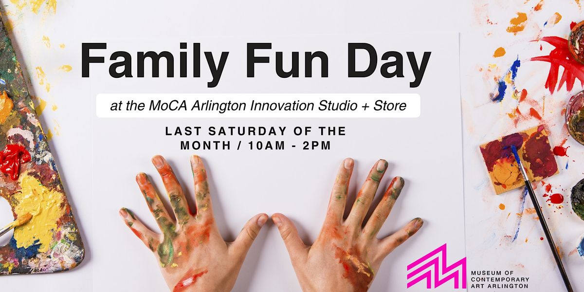 Family Fun Day at the MoCA Arlington Innovation Studio + Store