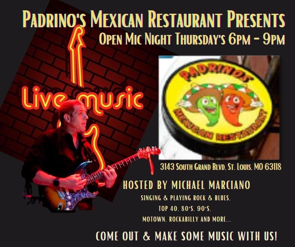 Open Mic (and, Karaoke, too) with Michael Marciano