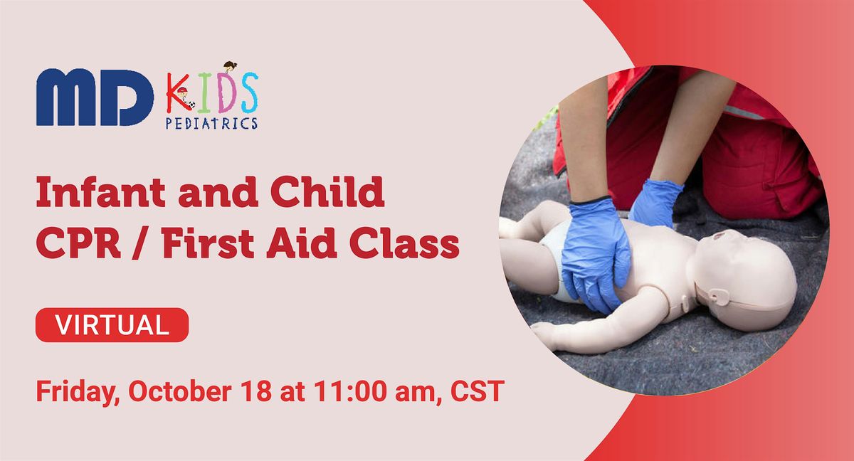 Free Virtual Infant and Child CPR\/ First Aid Class