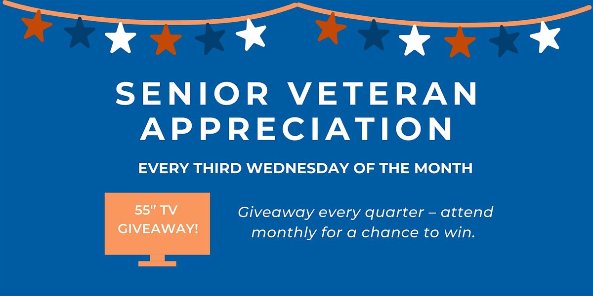 Senior Veteran Appreciation