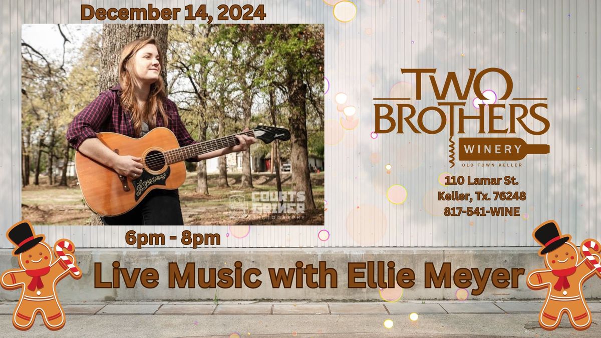 Live Music with Ellie Meyer at Two Brothers Winery