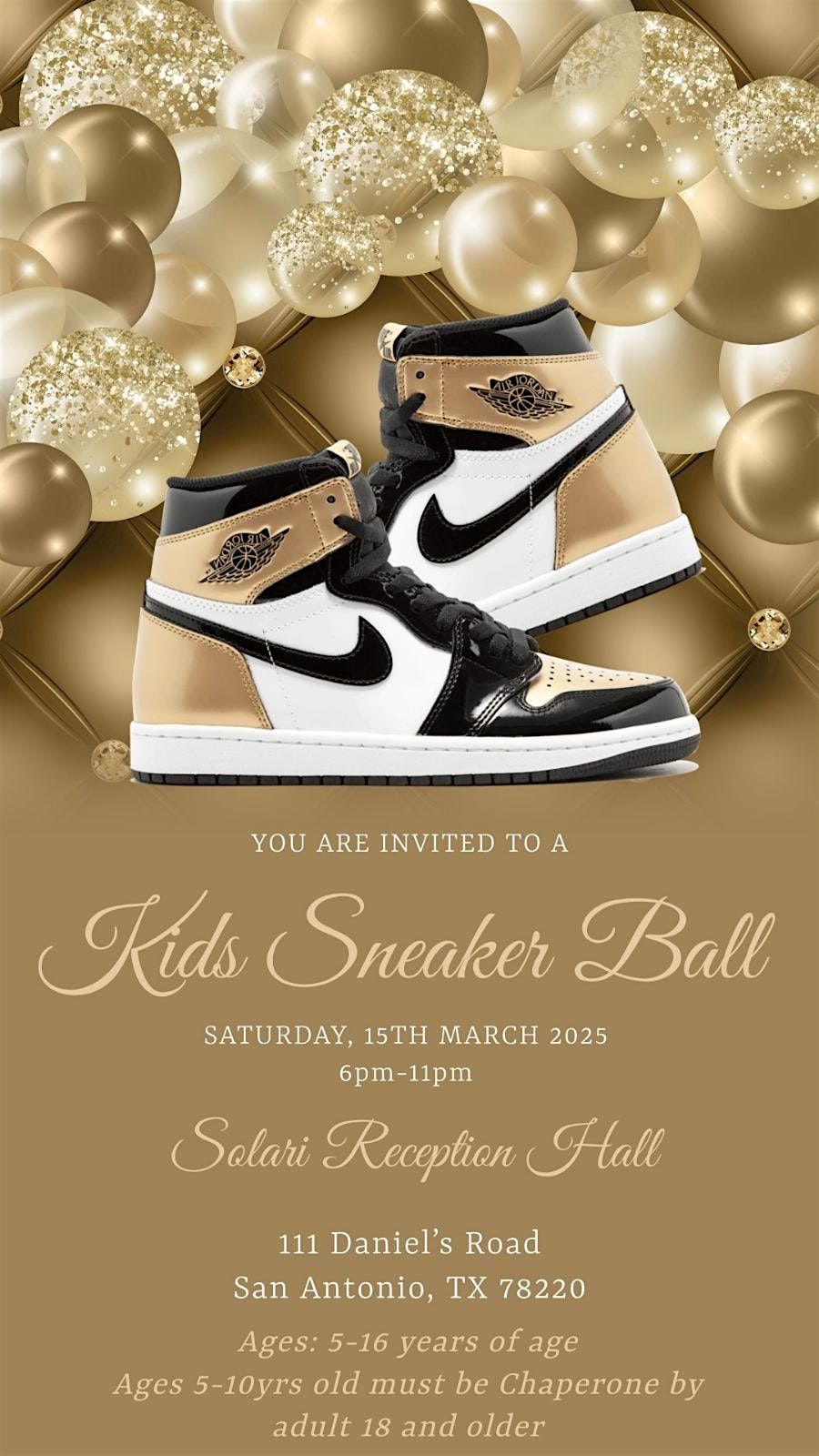 1st Annual Kids Sneaker Ball