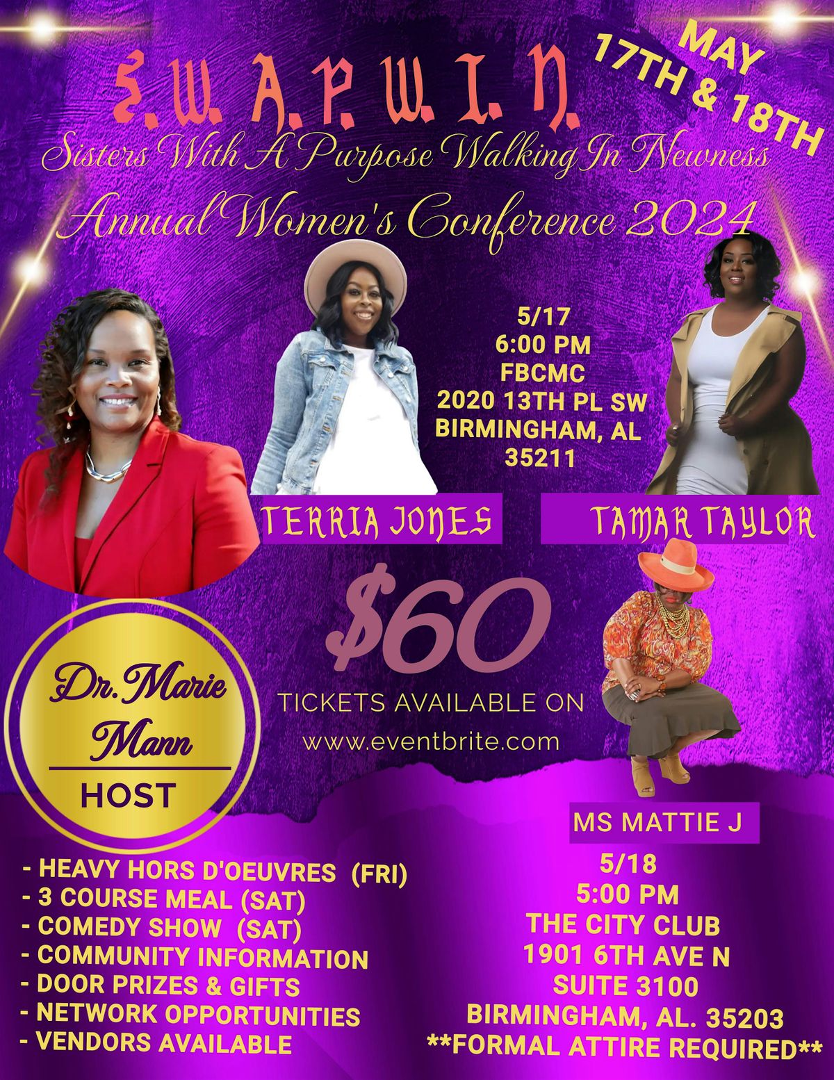 S.W.A.P.W.I.N. ANNUAL WOMEN'S CONFERENCE 2024