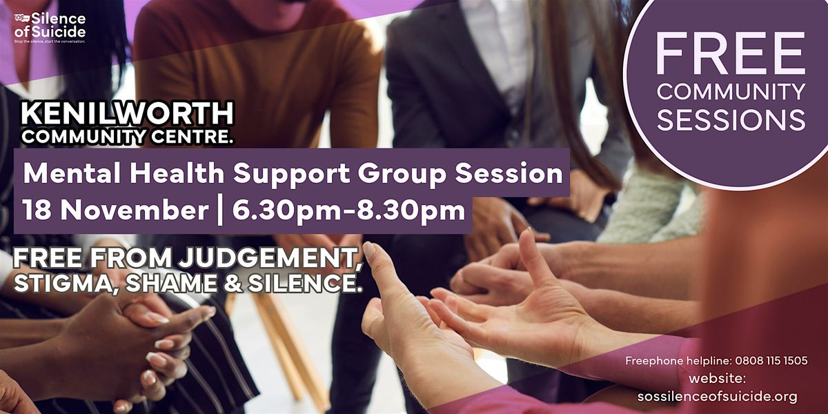 Mental Health Support Group Session