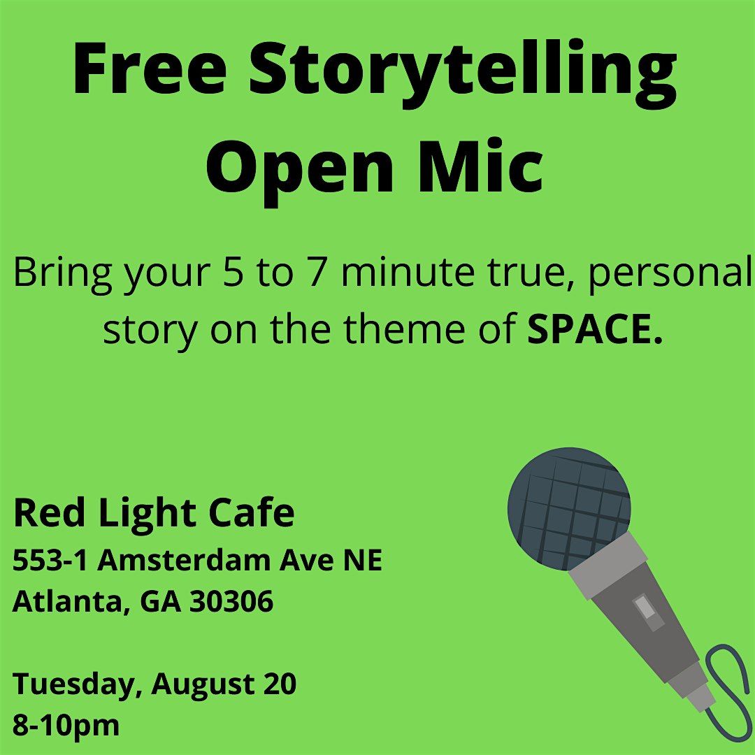 Storytelling Open Mic: SPACE