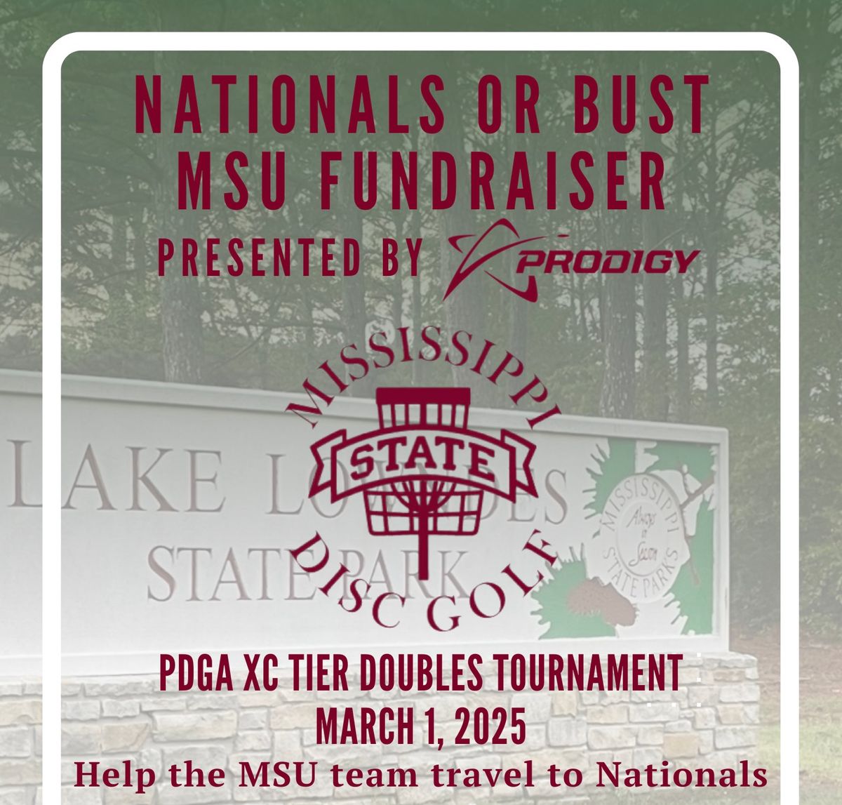 Nationals or Bust MSU Fundraiser presented by Prodigy