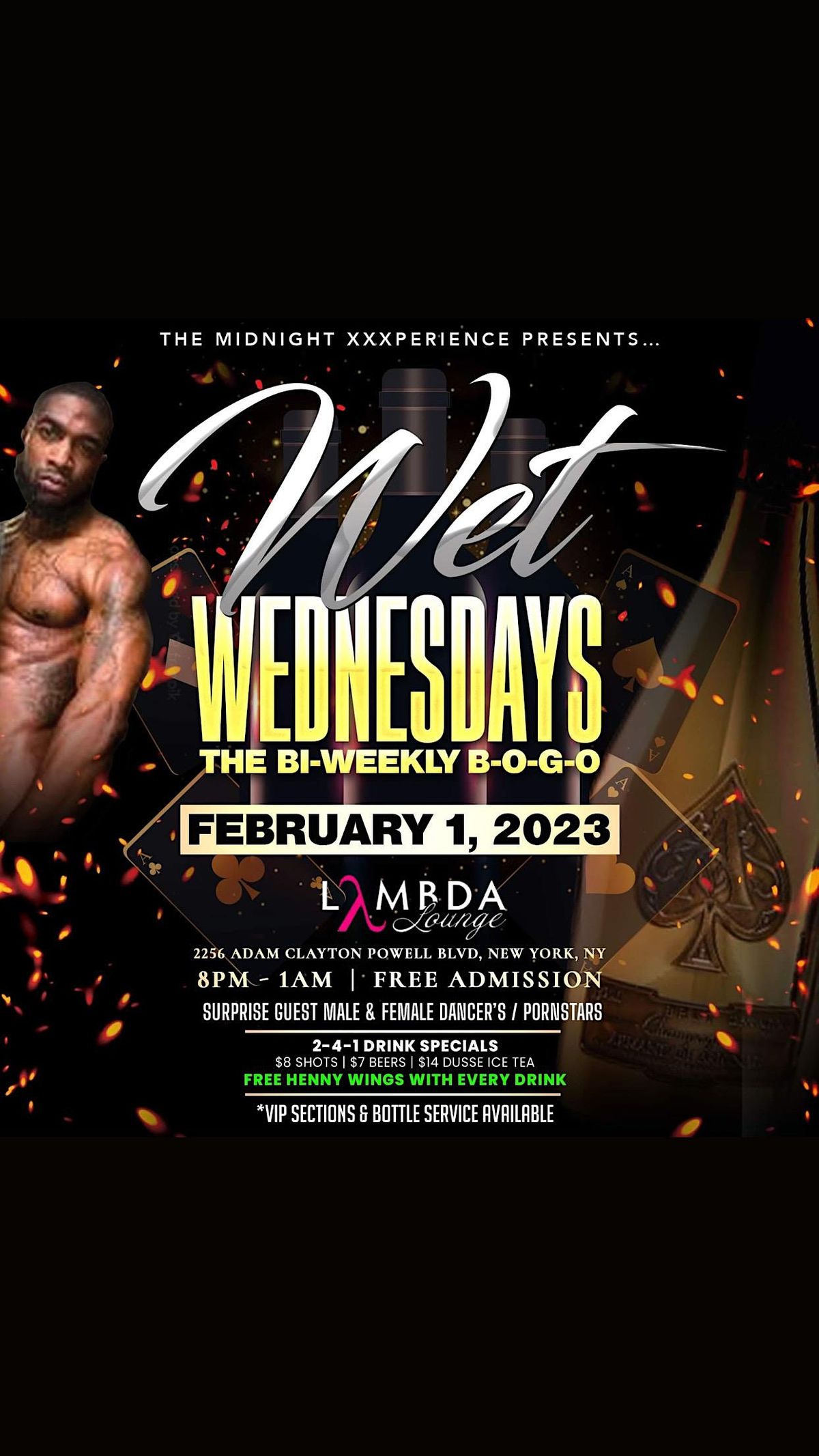 THE MIDNIGHT XXXPERIENCE PRESENTS... WET WEDNESDAYS!!!