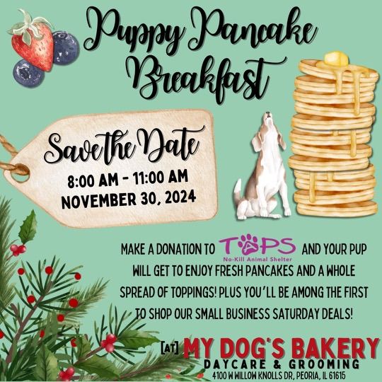 Puppy Pancake Breakfast supporting TAPS