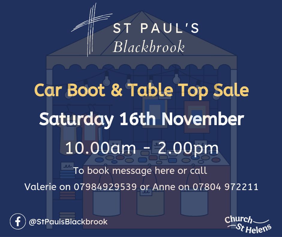 Car Boot & Table Top Sale