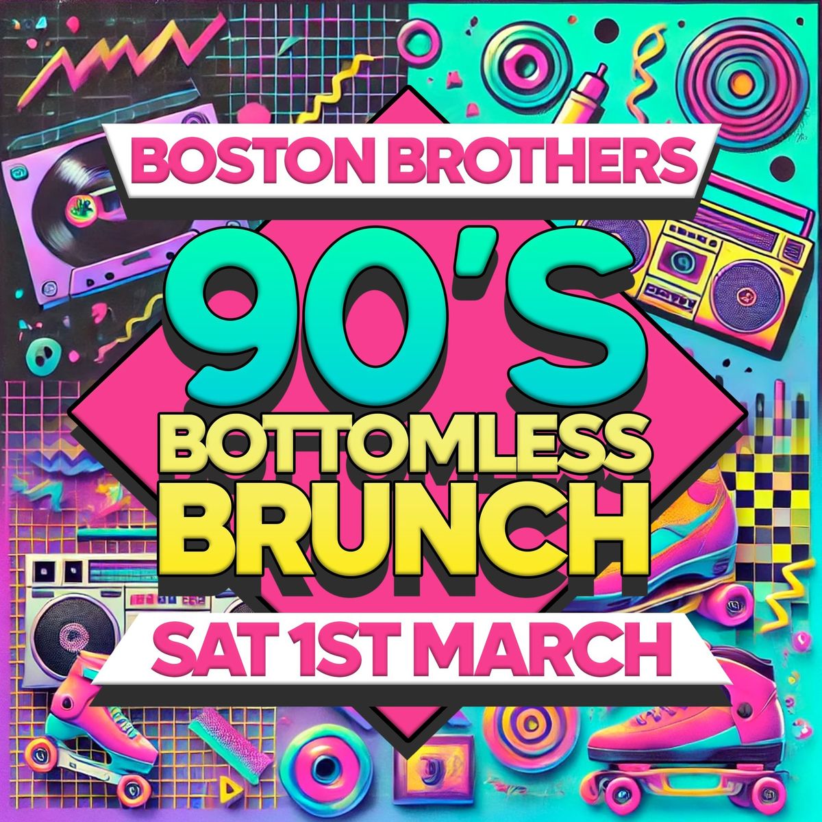 90's BOTTOMLESS BRUNCH