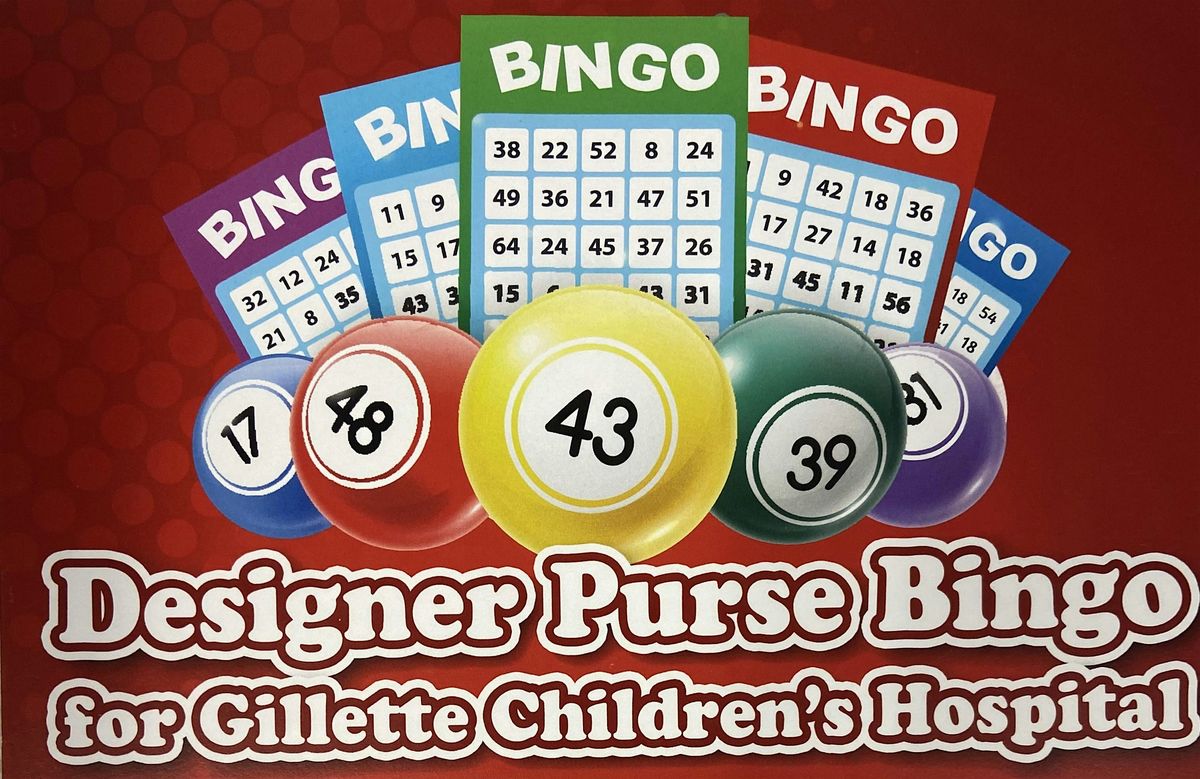 Children\u2019s Miracle Network Designer Purse Bingo