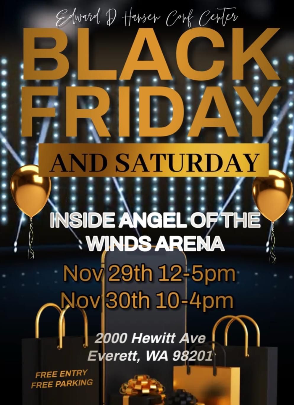 Black Friday\/Saturday Shopping Event