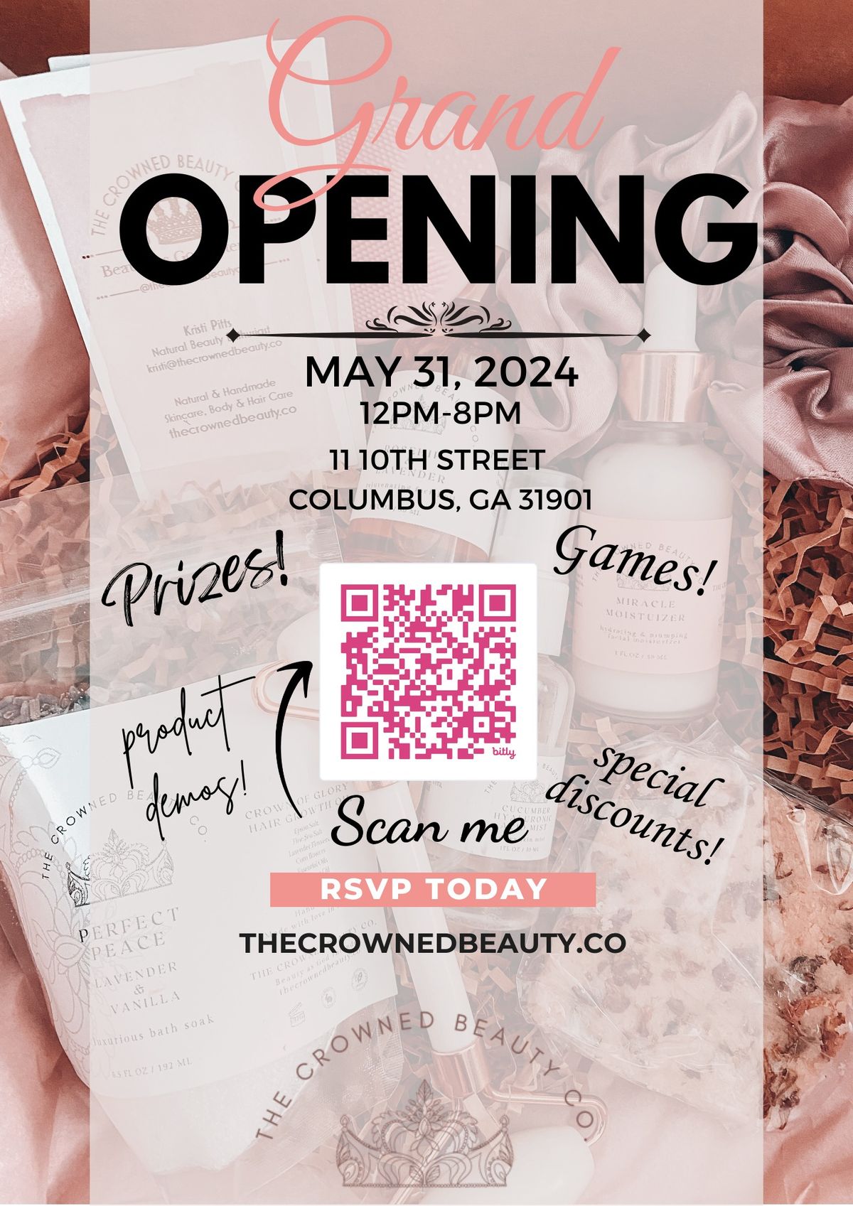 Crowned Beauty Company Grand Opening