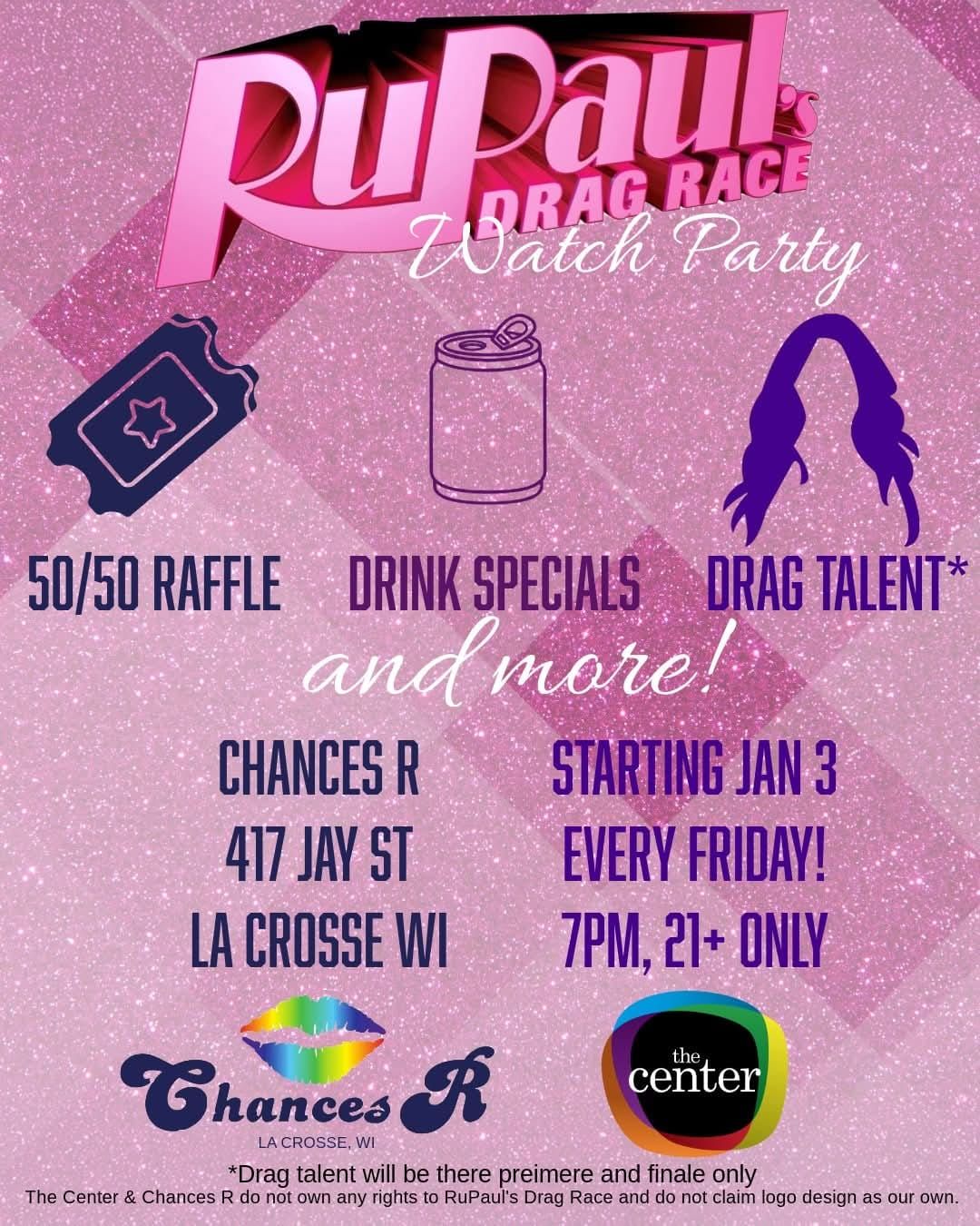 Ru Paul Drag Race Viewing Party!