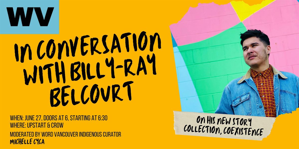 In Conversation with Billy-Ray Belcourt