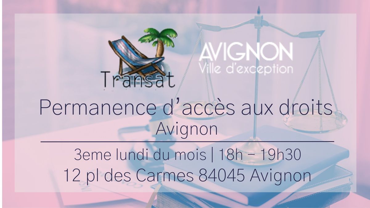 Permanence d'Acc\u00e8s aux Droits - Avignon