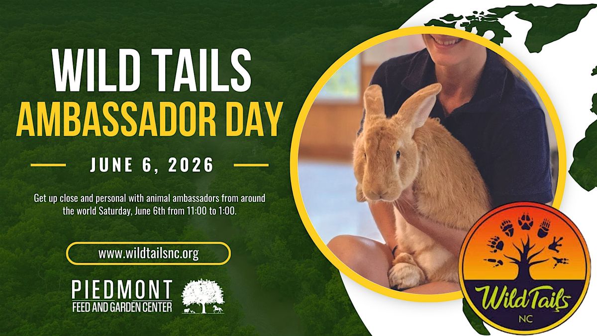 Wild Tails Ambassador Day at Piedmont Feed & Garden Center