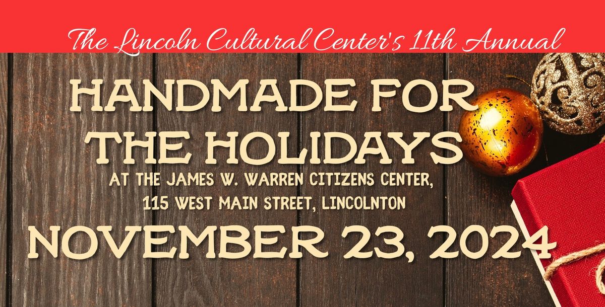 11th Annual Handmade for the Holidays