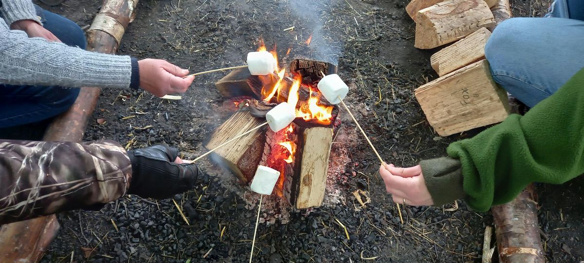 Bush craft for wellbeing at Charterhouse Sherbourne Valley Project